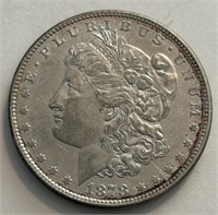 1878 8 Tail Feathers Morgan Dollar