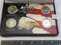 2005 Nickel Collection Display