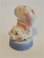 VTG PIGGY BANK WITH BUTT IN THE AIR-CUTE!!!