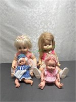 Assorted lot of baby dolls