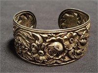 S. Kirk & Son sterling repoussé bracelet