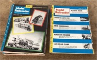 1954-55 Model Railroader magazines
