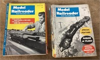 1956-1957 Model Railroader magazines