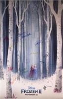 Frozen 2 Idina Menzel Autograph Poster