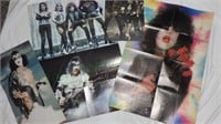 Lot of vintage 1970s KISS centerfolds & poster ins