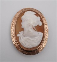 Cameo Pendant or Brooch