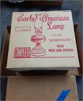 Early American lamp