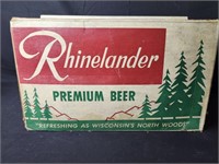 Vintage Beer Case w/ 20 various Bottles