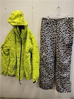 Grenade snowboarding pants and jacket sz Large