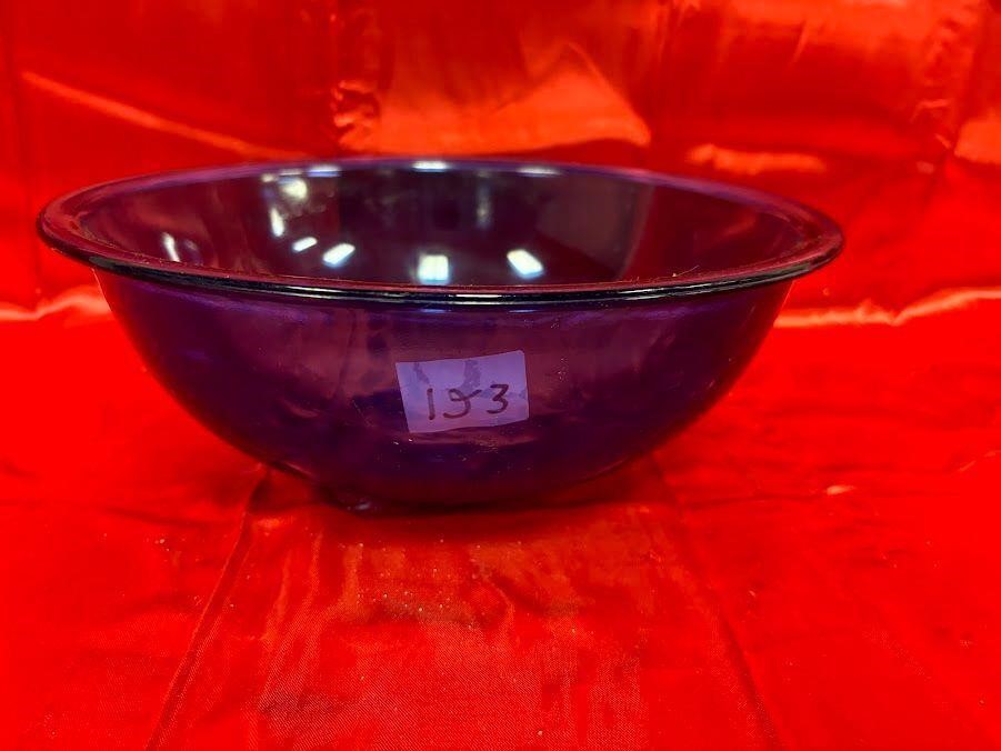 Vintage Cobalt Blue Pyrex Mixing bowl, 4 OL