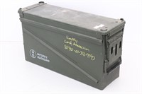 Military Long Metal Ammo Box