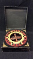 Antique Travelers Gambling Wheel