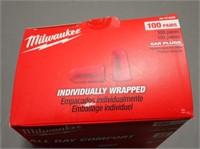 100 Milwaukee Ear Plugs - NEW!