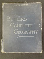 ‘Butler’s Complete Geography, Iowa Edition’ - 1887