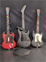 Guitar Hero Wireless guitar,2  Redoctane wired