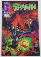 Spawn #1 - SIGNED BY TODD MCFARLANE