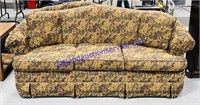 Floral Upholstered Sofa (84”)