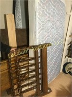 twin mattress box spring head & foot board