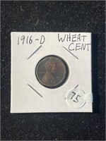 1916-D Wheat Cent