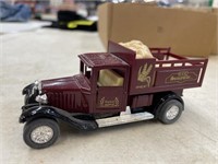 Vintage sunny side collectible wheat truck