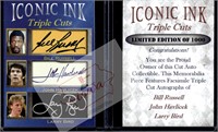 BRussell JHavlicek LBird Iconic Ink facsimile auto