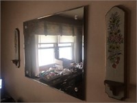Wall Decor and Mirror