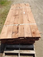 Walnut boards; approx. 75; most are approx. 8' L;