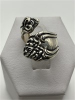 Sterling Silver Spoon Handle Ring