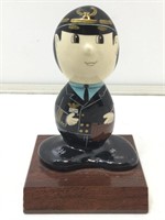 Signed Gustavo O. Hand painted Airline Pilot Rock