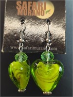 Safari Murano glass earrings