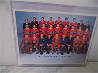 1963-64 Montreal Canadiens Team Molson 8x10