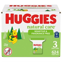 Huggies Natural Care Sensitive Baby Wipes,