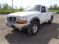 1999 Ford Ranger XLT 4X4 Regular Cab Pickup