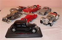 7 Die Cast Cars - 3 1/18 Scale / 3 Other Various