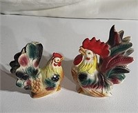Rooster Ceramic Figurines