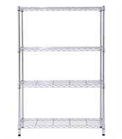 Style Selections Steel 4-Tier Shelving Unit $70