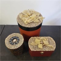 3 Handmade Storage Containers