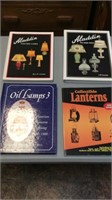 Four lamp books