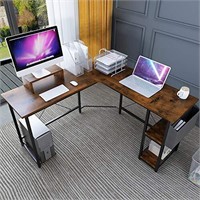 New Magic Life L Shape Desk Corner Desk, 56 Inch C