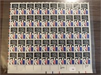 QTY 50 BILL OF RIGHTS STAMPS / SHEET