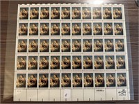 QTY 50 1 SHEET 20C MADONNA & CHILD STAMPS