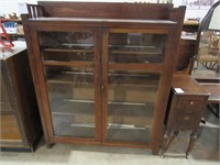 Bookcase with Glass Doors NO SHIPPING