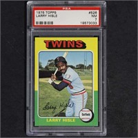 Larry Hisle 1975 Topps #526 PSA 7 Baseball Card, s
