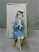 Lladro Figurine. Female Graduate
