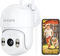 blurams 2K Security Camera Outdoor, 360° PTZ