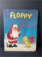 1957 Floppy In Santa Land Pop-Up Book
