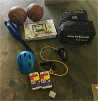 Lot of Assorted Sport Items