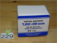 7.62x39 124gr Rnds 20ct