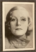 GRETA GARBO: MACEDONIA Tobacco Card (1932)