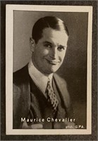 MAURICE CHEVALIER: MACEDONIA Tobacco Card (1932)